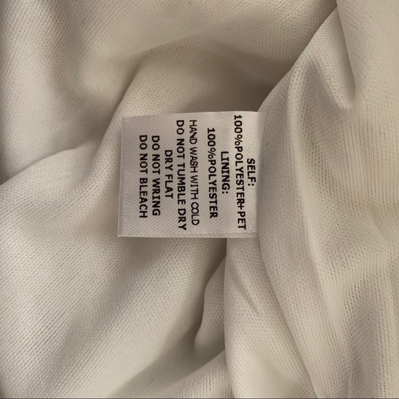 NWT White Gold Sequins Mini Party Dress - Picture 7 of 9